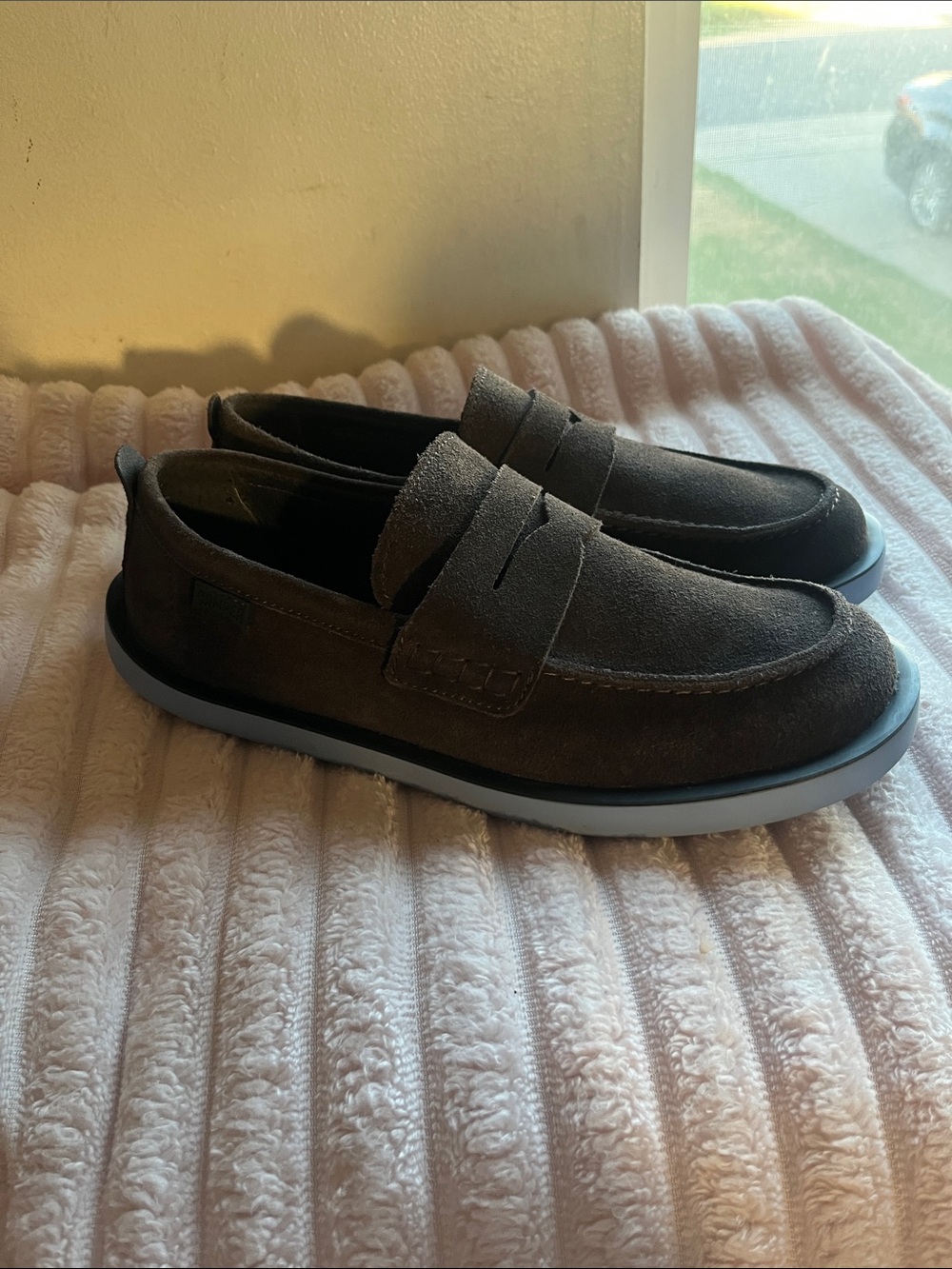 Camper Wagon Penny-Slot Loafers  Dark Brown - Picture 4 of 10